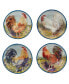 Фото #1 товара Rooster Meadow Soup Bowl, Set of 4
