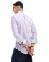 Polo Ralph Lauren icon logo oxford shirt slim fit in lilac lila, M - Chest 38-40 - фото #3