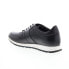 Фото #6 товара Zanzara Whitley ZZ1520L Mens Black Leather Lace Up Lifestyle Sneakers Shoes 13