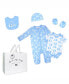 ფოტო #1 პროდუქტის Baby Boys Safari Layette, 6 Piece Set