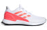 Беговые кроссовки женские Adidas Rapida Run Бело-красные 36⅔ - фото #3