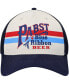 Men's Cream, Navy Pabst Blue Ribbon Sinclair Snapback Hat