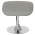 Фото #2 товара Egg Series Light Gray Fabric Ottoman