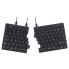 Фото #1 товара R-Go Split R-Go Break ergonomic keyboard - AZERTY (FR) - wired - black - Mini - Wired - USB - AZERTY - Black