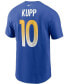 Фото #3 товара Men's Cooper Kupp Royal Los Angeles Rams Name and Number T-shirt