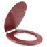 Toilet Seat Gelco Dolce Burgundy MDF Wood