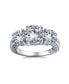 Фото #1 товара Кольцо Bling Jewelry Solitaire Promise CZ.