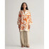 Фото #1 товара GANT Rel Palm Print Caftan Long Sleeve Blouse