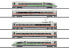 Фото #2 товара Märklin Class 412/812 ICE 4 Powered Railcar Train with a Green Stripe - Railway model - HO (1:87) - Boy/Girl - Metal - 5 pc(s) - 15 yr(s)