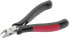 Cimco 10 0802 - Diagonal-cutting pliers - Shock resistant - PU plastic,Steel - Plastic - Black/Red - 12 cm