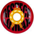 Колеса для роликовых коньков UNDERCOVER WHEELS Nick Lomax TV 88A 4 шт. Orange / Red, 110 mm - фото #4