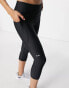 Under Armour Training high waist Heat Gear base layer capri sculpt leggings in black