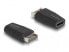 Delock 66059 - USB Type-C (USB 3.2 Gen 2) - USB Type-A (USB 3.2 Gen 2) - Black