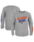 ფოტო #1 პროდუქტის Big Boys Heather Gray Florida Gators 2-Hit For My Team Long Sleeve T-shirt