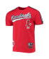 Men's Red St. Louis Cardinals Taping T-shirt