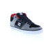Фото #2 товара DC Pure Mid ADYS400082-BYR Mens Gray Suede Skate Inspired Sneakers Shoes