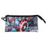 Фото #3 товара DISNEY Captain America Defender Triple Fan 2.0 Pencil Case