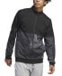 Men's Half-Camo Full-Zip Tricot Track Jacket