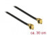 Фото #1 товара Delock 89609 - 0.3 m - 1.13 - MHF (I-PEX) - MHF (I-PEX) - Black,Gold