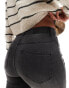 Noisy May Callie high waist skinny jeans in washed grey Mittelgrauer Denim, W28 L30 - фото #2