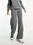 Фото #4 товара Vero Moda Tall pinstripe wide leg trouser co-ord in grey
