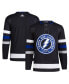 Фото #1 товара Men's Black Tampa Bay Lightning Alternate Primegreen Authentic Jersey