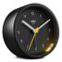 Braun BC12 - Quartz alarm clock - Round - Black - Analog - Yellow - Battery
