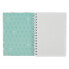 TOTTO A5 Lined Cover Pastel Hearts Notebook