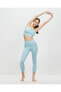 Yoga High-waisted Crop Gingham Leggings Kadın Tayt Da1092-134