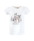 ფოტო #11 პროდუქტის Baby Girls Short Sleeve T-Shirts Winter Animals