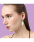 ფოტო #2 პროდუქტის Women's Dented Drop Earrings