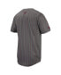 ფოტო #3 პროდუქტის Men's Anthracite Oklahoma Sooners Pinstripe Replica Baseball Jersey