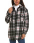 Фото #1 товара Renuar Plaid Jacket Women's Black Xs