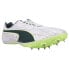 Фото #2 товара Puma Evospeed Sprint 13 Track And Field Mens White Sneakers Athletic Shoes 3763