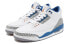 Jordan Air Jordan 3 retro "White and True Blue" 奇才 耐磨 低帮 复古篮球鞋 男款 白蓝 / Кроссовки Jordan Air Jordan CT8532-148 42.5 - фото #3