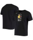 Фото #2 товара Men's Anthony Davis Black Los Angeles Lakers Performance T-shirt