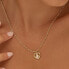 Фото #2 товара Delicate gold-plated necklace Heart with Lucky Light crystal SKT36