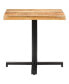 Фото #3 товара Bistro Table Square 31.5"x31.5"x29.5" Rough Mango Wood