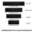Фото #5 товара HP HyperX Wrist Rest - Keyboard - Compact 60% 65% - Black - Monochromatic - Gel - Rubber - Wrist rest - Non-slip base