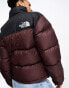 Фото #8 товара The North Face Nuptse Retro '96 down puffer jacket in brown and black