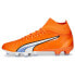 Puma Ultra Pro Firm GroundAg Soccer Mens Orange Sneakers Athletic Shoes 10724001 7 - фото #3