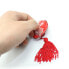 Фото #5 товара Heart Sequin Nipple Cover with Tassel Red