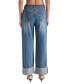 ფოტო #2 პროდუქტის Women's Noeli Wide-Leg Cuffed Jeans