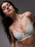 Фото #4 товара Topshop Ava lace underwire bra in mint