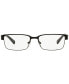 ფოტო #3 პროდუქტის Armani Exchange AX1017 Men's Rectangle Eyeglasses