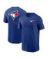 ფოტო #1 პროდუქტის Men's Royal Toronto Blue Jays Over the Shoulder T-shirt