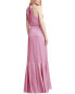 Фото #2 товара Social Tie-Neck Halter Maxi Dress Women's S