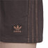 Sports Shorts for Women Adidas Originals 3 stripes Brown