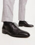 ALDO Miraond lace up derby shoes in black leather