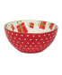 Holiday Fun 13 oz All Purpose Bowls Set of 6, Service for 6